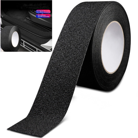 Car collision Anti Slip Traction Tape,for Outdoor/Indoor, Non Skid Treads, High Traction Friction Abrasive Adhesive Stairs Step ► Photo 1/6