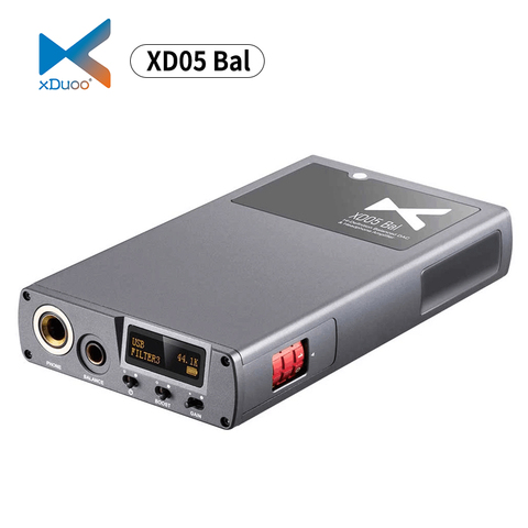 XDUOO XD05 Bal Portable Decoding Headphone Amplifier Balanced DAC 32bit/768kHZ DSD512 ► Photo 1/6