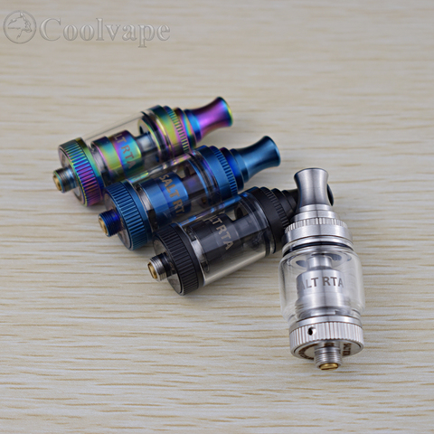 Buy Online Vape Salt Rta Mtl Rta Tank Atomizer 18mm Diamater 2ml 3 5ml Single Coil Airflow Intake Adjustable E Cigarette 510 Thread Tank Alitools