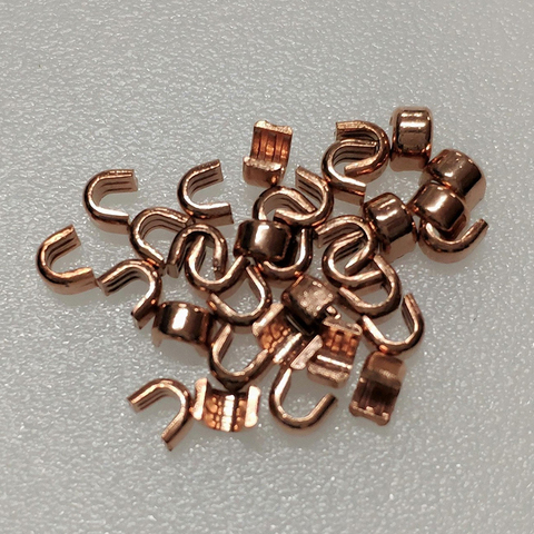 260PCS/pack 5# U Shaped Metal Zipper Stopper Top Stop Bottom Repair Kits DIY Zipper Sewing Accessories ► Photo 1/2
