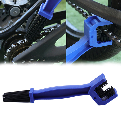 1PC Universal Rim Care Tire Cleaning Brush Motorcycle Bicycle Gear Chain Maintenance Cleaner Dirt Brush Cleaning Tool ► Photo 1/6
