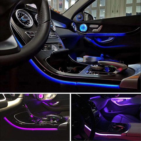 Upgrade 3/12/64 colors Ambient light lamp For W205 for Mercedes benz C GLC class C260 GLC C180 class ► Photo 1/6