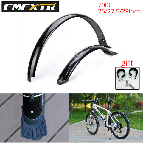 FMFXTR 700C Bicycle Fenders Set 26/27.5/29'' MTB Bike Mudguard Front and Rear Lightweight Long Mud Guard Mountain Cycling Parts ► Photo 1/6