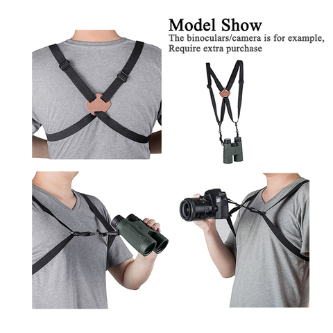 Eyeskey Universal Binoculars Harness Strap Binoculars Strap Quick Release Adjustable Straps For Binoculars Cameras Rangefinder ► Photo 1/6