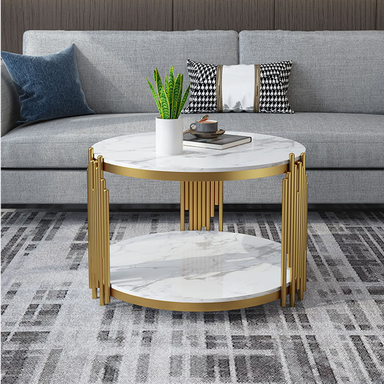 Review On Luxury Round Coffee Table, Round Side Table Top