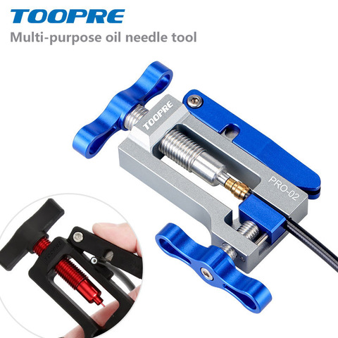 TOOPRE bicycle oil needle installation tool, tubing jack, oil disc, five-wire body, T-head, press-in, cut-off tube ► Photo 1/5