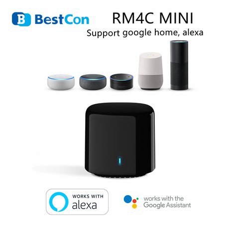 BroadLink BestCon RM4C mini WiFi Smart Universal IR Remote Controller Works with Google Home Wi-Fi 3G 4G, Alexa Smart Home ► Photo 1/6