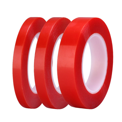 25m Heat Resistant Double-sided Transparent Clear Adhesive Tape Sticker Cell Phone Repair Tape 12mm 15mm 20mm ► Photo 1/5