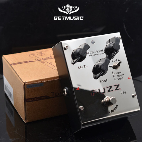 Biyang Tonefancier FZ-7 Guitar Bass Effect Pedal 3 Models Fuzz Effect guitar Pedal True Bypass with gold pedal connector ► Photo 1/4