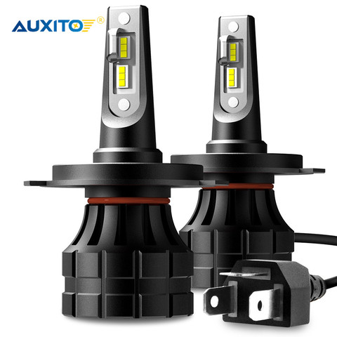 AUXITO 2PCS H4 LED H7 H11 H8 9005 9006 H9 HB3 9012 LED Headlight Bulb Car Light For Kia Sportage Ceed Rio 3 R K2 K5 KX5 Sorento ► Photo 1/6