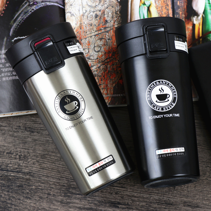 Travel Coffee Mug Stainless Steel Tea Thermos Tumbler Cup Vacuum Flask Bottle