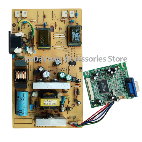 free shipping 100% test working  for ACER AL1716AS power board  ILPI-003+ ILIF-010/ILIF-021  + drive board ► Photo 1/1