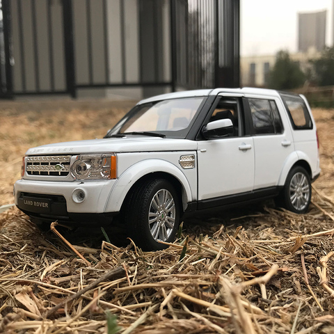 Welly 1:24 Land Rover Discovery 4  white alloy car model Diecasts & Toy Vehicles Collect gifts Non-remote control type ► Photo 1/6