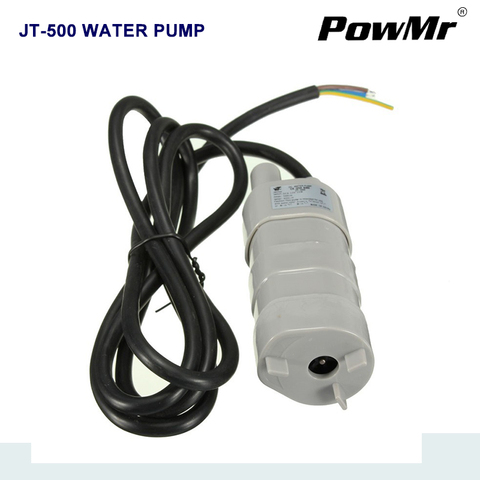 6V 12V DC Water Pump IP68 600L/H High Quality Submersible Water Pump 17W Three-Wire Micro Motor JT-500 ROHS for Solar Aquarium ► Photo 1/5