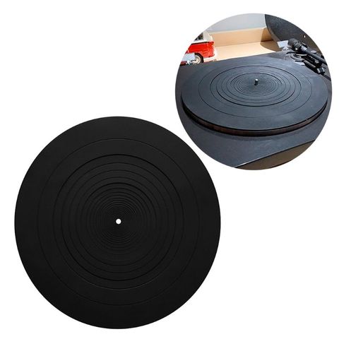 Anti-vibration Silicone Pad Rubber LP Antislip Mat for Phonograph Turntable Vinyl Record Players Accessories #917 ► Photo 1/5