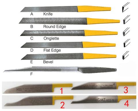 engraving knife jewelry engraver tools HS max gravers Graver Bead Grain Tools Set Graving Beader pave Setting tool kit handle ► Photo 1/3