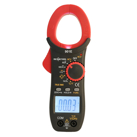 ACDC 600A Multimeter Current Clamp Tick Meter 6000 counts NCV True RMS Voltage Frequency Resistance Capacitance ► Photo 1/6