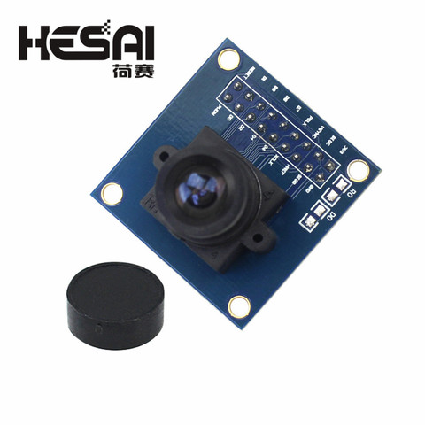 Smart Electronics OV7670 300KP VGA Camera Module and OV7670 Acrylic Bracket Plastic Case for arduino DIY KIT ► Photo 1/6