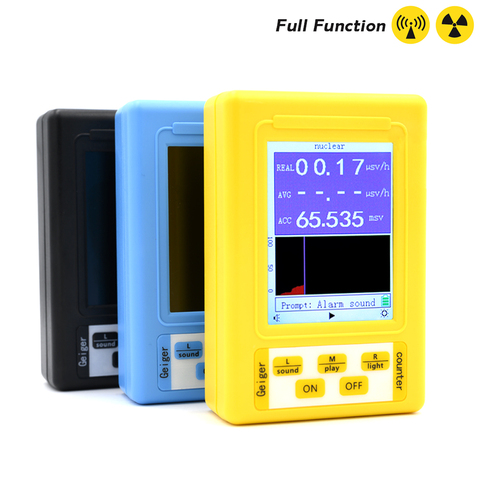 BR-9 Series Handheld Digital Display Electromagnetic Radiation Nuclear Detector EMF Geiger Counter Full-Functional Type Tester ► Photo 1/6