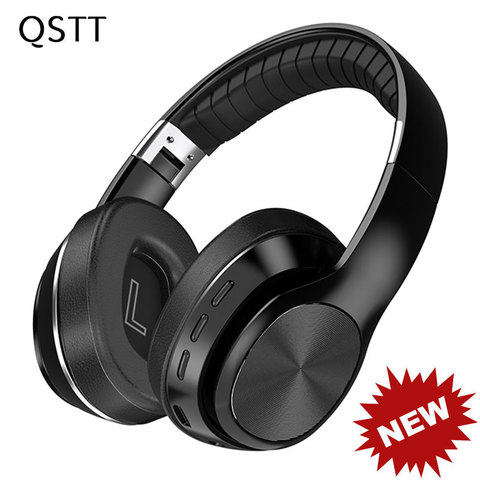 New VJ320 HiFi Headphones Wireless Bluetooth 5.0 Foldable Support TF Card/FM Radio/Bluetooth Stereo Headset With Mic Deep Bass ► Photo 1/6