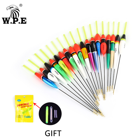 W.P.E 5pcs/pack 4g Fishing Float 19-24cm Barguzinsky Fir Float Vertical Buoy Light Stick Float Light Stick Fishing Tackle Pesca ► Photo 1/6