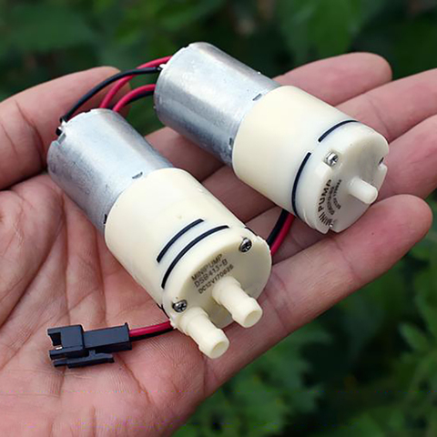 Mini 370 Motor Pump for Beer Machine Water Pump + Air Pump Set DC12V-24V Micro Self-priming Water Air Pump Vacuum, Same Terminal ► Photo 1/2