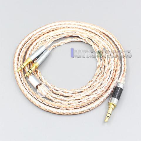 16 Core OCC Silver Plated Mixed Headphone Earphone Cable For Hifiman Sundara Ananda HE1000se HE6se he400i he400se Arya LN007008 ► Photo 1/3