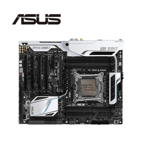 For ASUS X99-DELUXE Original Used Desktop X99 X99M 2011 Socket LGA 2011 Core i7  LGA2011 V3 DDR3 Motherboard ► Photo 1/1