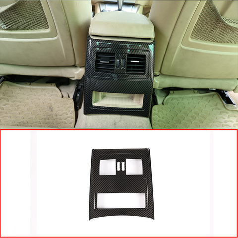 Carbon Fiber Style ABS For BMW E90 3 Series 2005-2012 Car Rear Air Vent Frame Cover Trim Accessories ► Photo 1/6