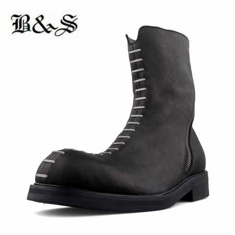 2022 New Designer Brand Punk Metal chiodo Dark Tribe Men personalized High Boots ► Photo 1/6