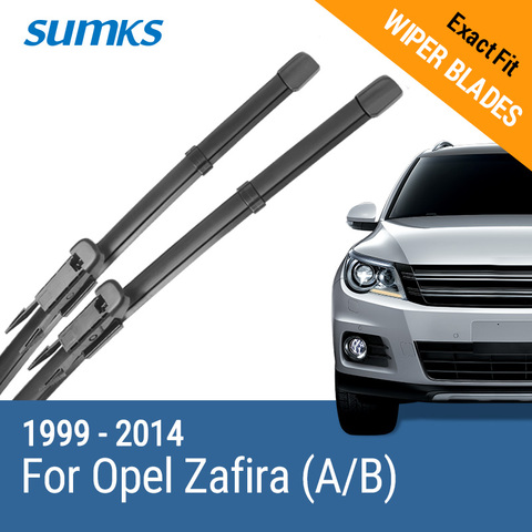 SUMKS Wiper Blades for Opel Zafira  A / B 24