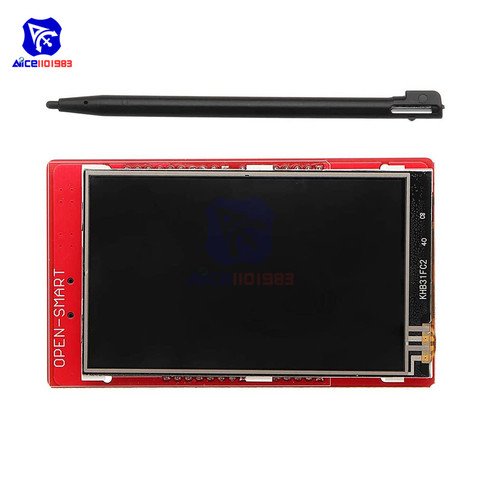 diymore 3.2 Inch 240x400 TFT LCD Display Module Touch Screen Panel HX8352B LM75 Temperature Sensor for Arduino UNO R3 MEGA2560 ► Photo 1/6