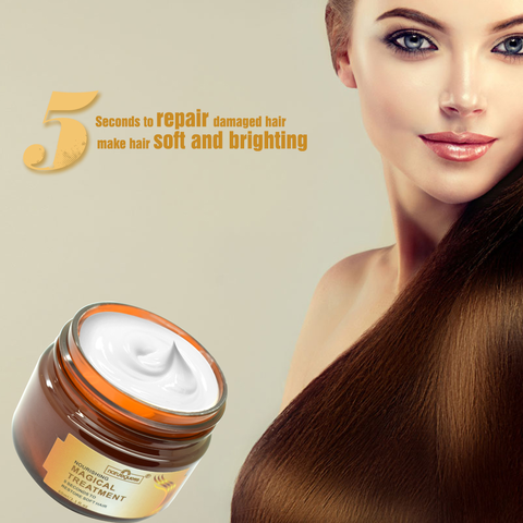 Magical Nourishing Hair Mask 5 seconds Repair damage restore soft hair 60ml Deep Repair Keratin & Scalp Treatment Hair Condition ► Photo 1/6