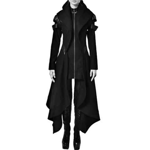 New Autumn Gothic Trench Vintage Fashion Women Overcoats Slim