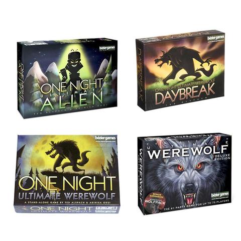 One Night Ultimate Werewolf, Werewolf Board Game English