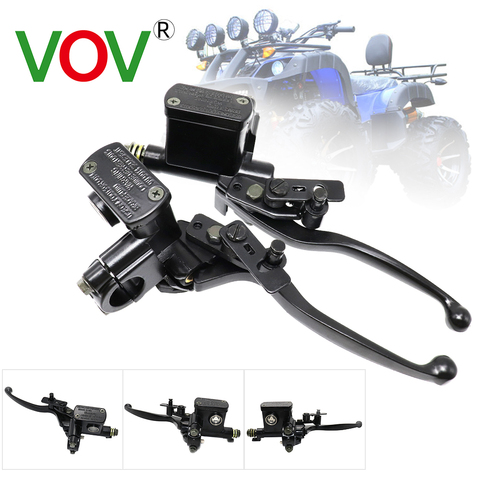 Hydraulic Brakes Universal Motorcycle brake Pump Buggy Scooter Cylinder Pump Handle Accessories Left Right Clutch Lever 50-250CC ► Photo 1/6