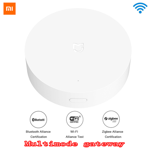 Update Version Xiaomi Mijia Smart Home Multifunctional BLE Gateway 2/3  Alarm System Intelligent Online Radio Night Light Bell