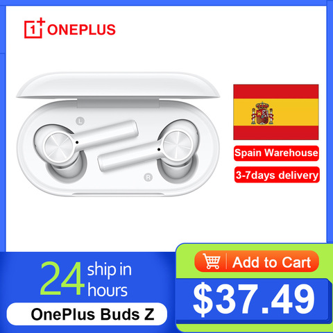 In Spain Warehouse OnePlus Buds Z earphone Bullets Wireless 2 Bluetooth 5.0 Magnetic Control Headset For Oneplus 8T 8 Pro 6T ► Photo 1/6