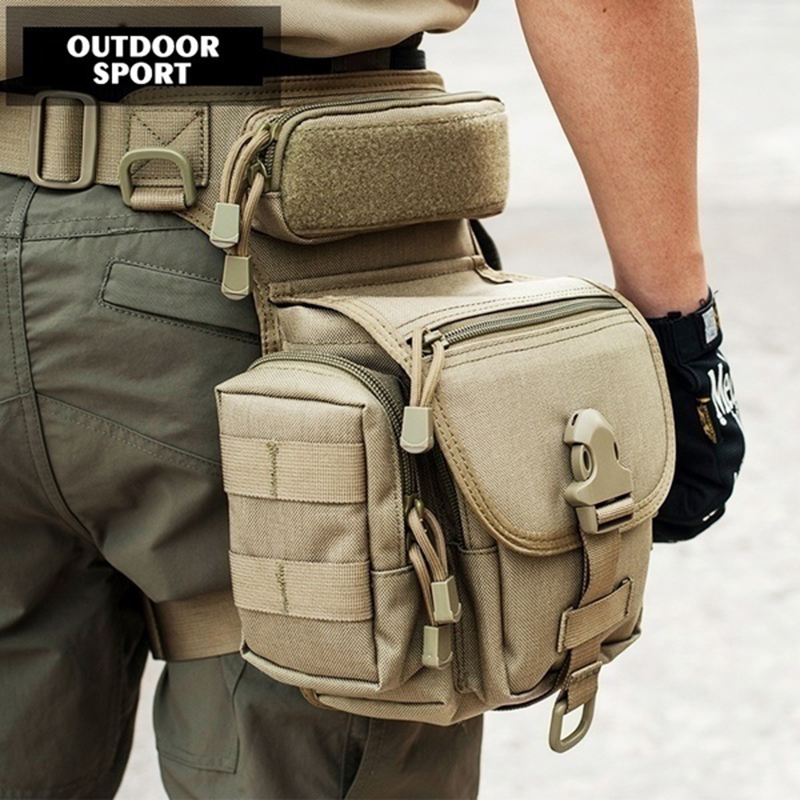 New Waterproof Waist Bag Men Women Outdoor Fishing Accessories Bag Military Pocket Hunting Tactical Leg Bag Travel Package ► Photo 1/6