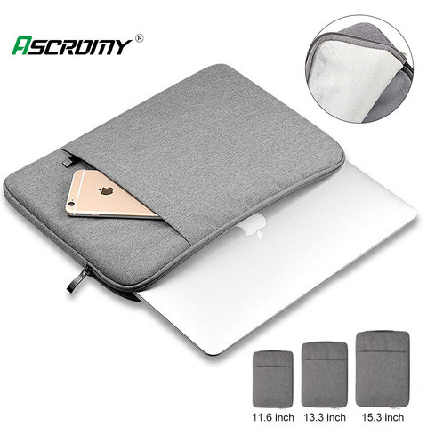 Laptop Sleeve Bag 12 13 13.3 14 15 15.6 Inch Waterproof Notebook Bag Funda  for Macbook Air Pro 13 15 16 Inch Computer Case Cover