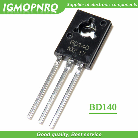 50pcs BD140 D140 TO-126 PNP 1.5A 80V  NPN Epitaxial  Triode Transistor new original ► Photo 1/1