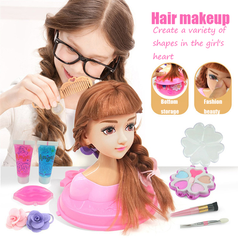 Fashion Girls Make Up Toy Set Pretend Play Princess Pink Makeup Beauty  Safety Non-toxic Kit Toys for Dressing Cosmetic Kids Gift - AliExpress