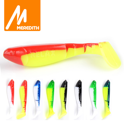 MEREDITH 8pcs Relax Kopyto 7cm 4.5g Fishing Soft Baits Plastic Jig Heads Pike Lures Fishing Soft Lures ► Photo 1/6