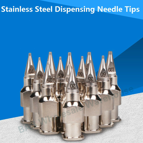 High Precision Stainless Steel Dispensing Needle Tips Tapered Needle Nozzles ► Photo 1/6