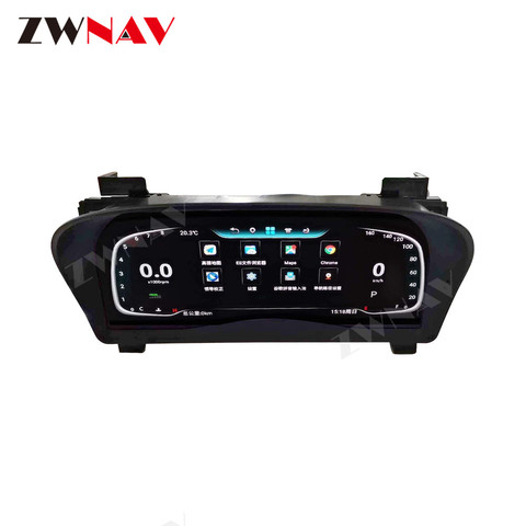 Digital Dashboard Panel Virtual Instrument Cluster CockPit LCD Speedometer For Toyota Alphard 30S Vellfire30 Android 9.0 Screen ► Photo 1/5