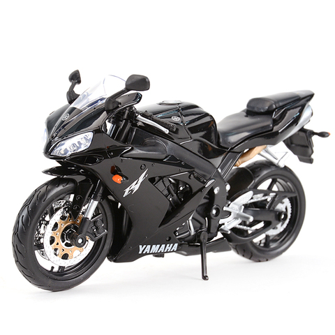 Maisto 1:12 Yamaha YZF-R1 Die Cast Vehicles Collectible Hobbies Motorcycle Model Toys ► Photo 1/6