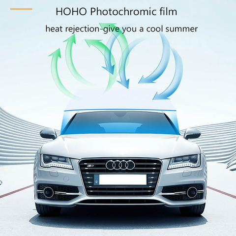 HOHOFILM 45%-75%VLT Photochromic Film Car Home Glass Window Tint Sunshade Smart Optically-Controlled Car Accessories Window Prav ► Photo 1/6