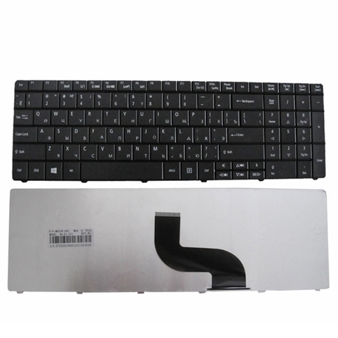 New Russian laptop keyboard for Acer aspire E1-571 E1-571G E1 E1-521 E1-531 E1-531G TM8571 MP-09G33SU-698 PK130DQ2A04 RU ► Photo 1/3