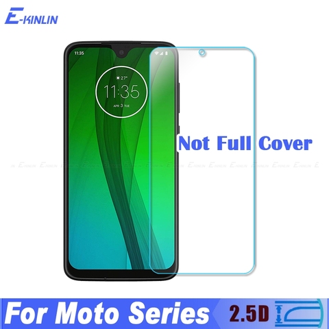 Tempered Glass Film For Motorola Moto One Action Vision Macro G9 G8 G7 Power G6 Play G5S E7 E6s E6 E5 Plus Screen Protector  ► Photo 1/6