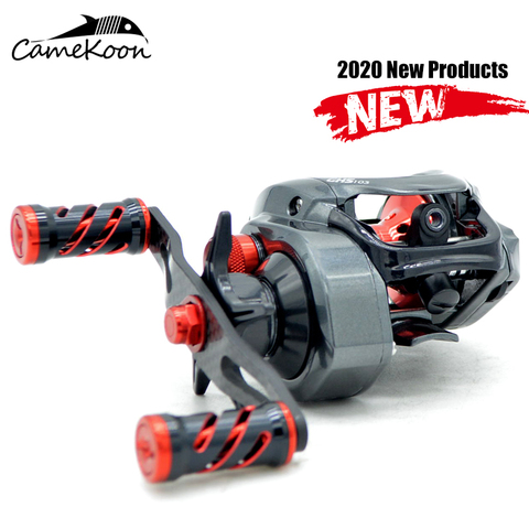 CAMEKOON Baitcasting Reel 7.3:1 Gear Ratio 7 Bearings Carp Reel Magnetic Brake System 9KG Drag Power Saltwater Fishing Coil ► Photo 1/6